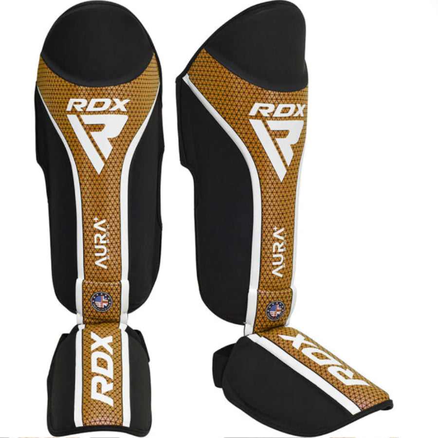 מגני שוקיים אאורה | RDX Shin Instep Aura Plus T-17