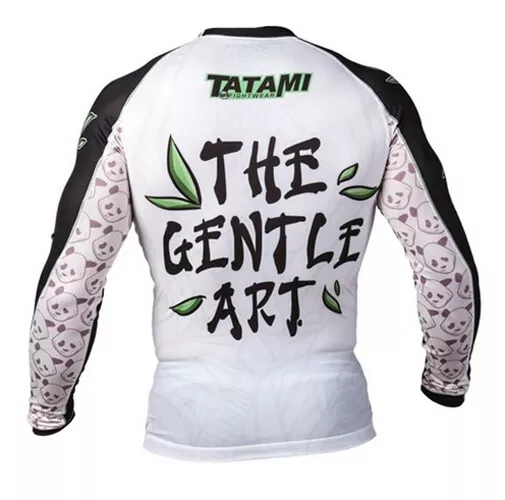 Tatami professional long panda rushguard | חולצת ראשגארד ארוכה טאטאמי בעיצוב פנדה