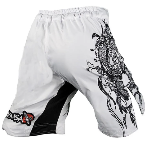 HAYABUSA professional MMA shorts | מכנסי היאבוסה לבן רפאים