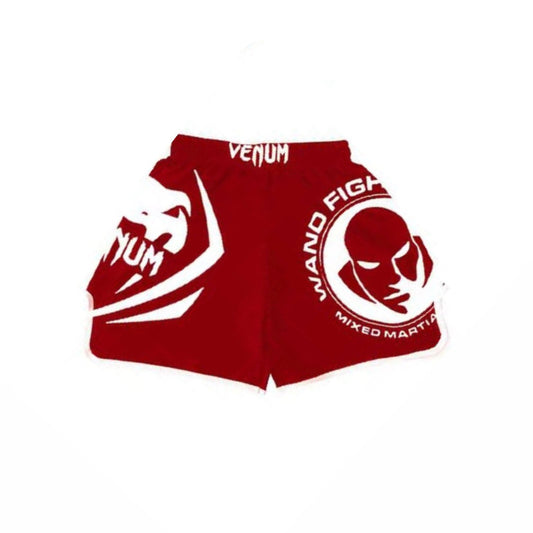 Venum red wand shorts