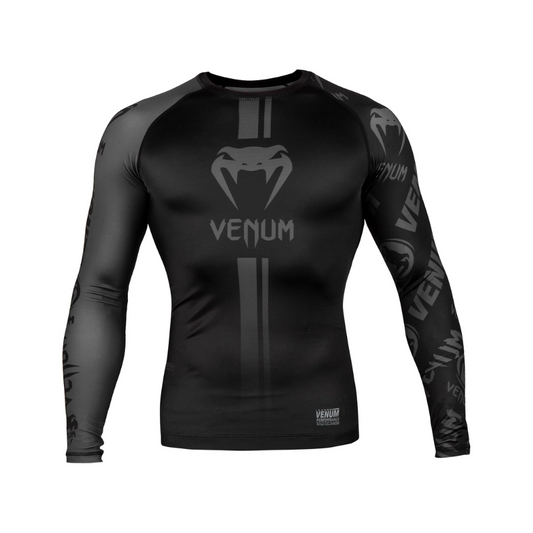 Venum Long Shirt Triple black