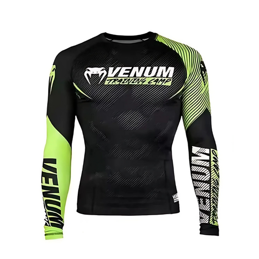 Venum Long Shirt Green Viper