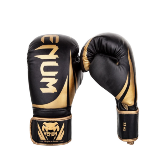 venum black boxing gloves